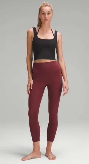 Lululemon Align Removable Strap Tank Top-Black- Size 8 thumbnail 1
