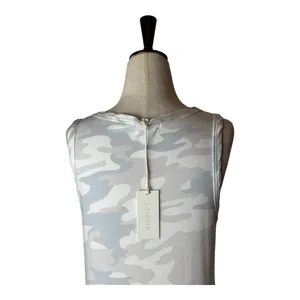 Z Supply Dress Women Medium Gray Camo Avery‎ Tank Mini NWT Athleisure Gorpcore thumbnail 6
