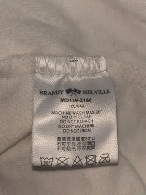 Brandy Melville Baby Tee John Galt Angel thumbnail 3