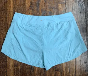 Nike NWT Bliss High Waisted 3” lined Shorts Ocean Bliss XXL thumbnail 7