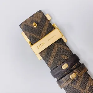 FENDI FF logo reversible belt size 95 thumbnail 4