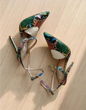 Steve Madden Variety Multi Snake Heels Size 7 New In Box thumbnail 1