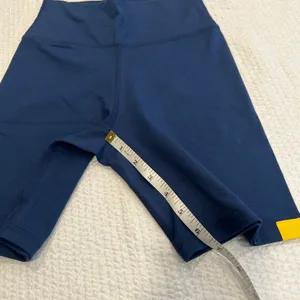 Yellow label co. Navy blue shorts women XS thumbnail 4