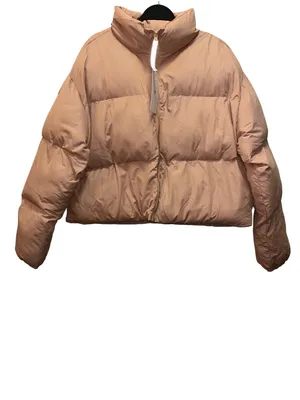 Fabletics Wander Cropped Puffer Jacket Size XL Desert thumbnail 6