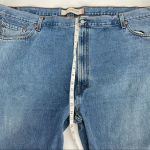 Levi's 550 Relaxed Fit‎ light wash classic jeans size 50 x 30 thumbnail 5
