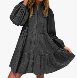 Amazon Black Sundress Tunic thumbnail 2
