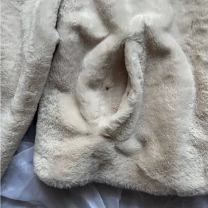 Zara TRF Collection Outerwear Faux Fur Plush Jacket thumbnail 6