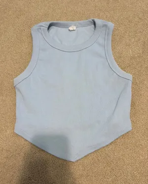 Hey babe top Blue thumbnail 1