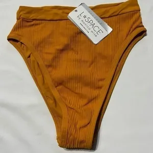 L*Space NWT‎ French Cut Swim Briefs Size Medium Color Mandarin thumbnail 7