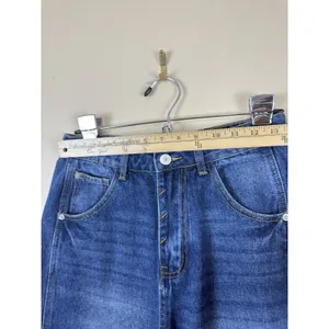 Baggy Jeans Women’s Size 4 Blue Medium Wash Barrel Y2K Grunge 80s 90s VTG thumbnail 11