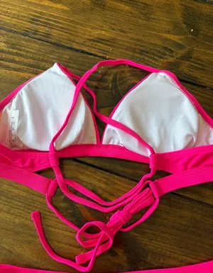 Hot Pink Bikini Set thumbnail 3