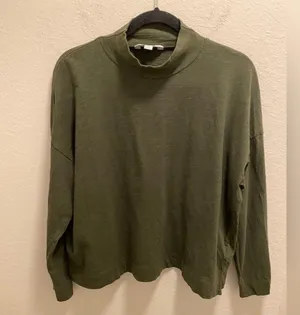 Whistles Women's Mock Neck Relaxed Long Sleeve T-Shirt thumbnail 3