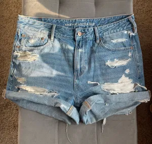 American Eagle Tomgirl Distressed Shorts thumbnail 1