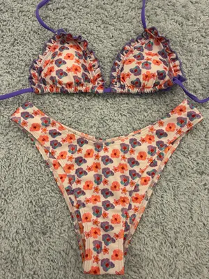 Strawberry Milk Mob violet visions top & flower dance bottom thumbnail 1