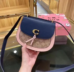 Coach Remi Saddle Bag In Colorblock Signature Canvas 2316 thumbnail 2