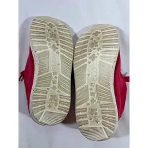 Hey Dude Wendy Canvas Slip On Loafer Shoes Women Coral Pink 7 Beach Costal Comfy thumbnail 9