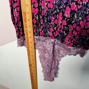 Intimately‎ Free People Bodysuit Womens Small Retro 80s Inspired Festival Boho thumbnail 6