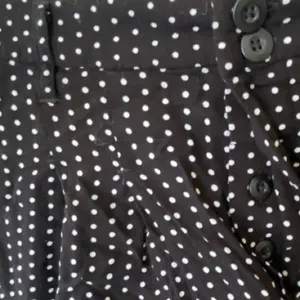 Free People Black Polka Dot Shorts‎ nwt thumbnail 3