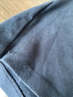 Madhappy Dark Gray Baby Ribbed Crop T-shirt size XL thumbnail 6