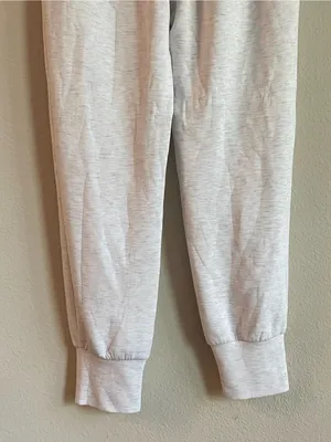 Varley Ivory Marl The Relaxed Pull On Pants Size Large thumbnail 13