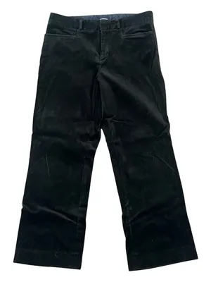 GAP | Women’s Black Velvet Pants sz 6A thumbnail 2