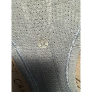 Lululemon Swiftly Tech Racerback Tank Top‎ Light Blue Size 6 Athletic Wear thumbnail 4