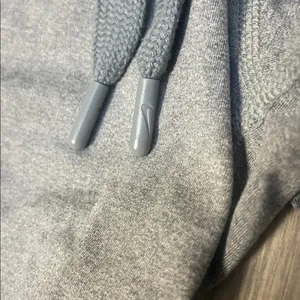 Nike Heather Gray High-Neck Long Sleeve thumbnail 4