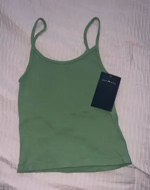 Brandy Melville Matcha green Skylar tank thumbnail 1