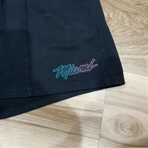 Hot Miami Styles Black Miami Sweat Shorts Women’s XL thumbnail 3