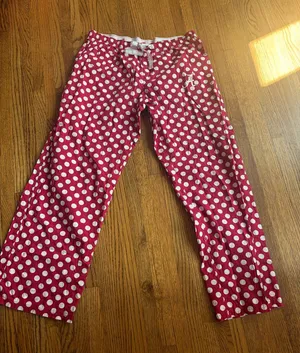 Concepts Sport Alabama sleep pants red polka dotted thumbnail 1