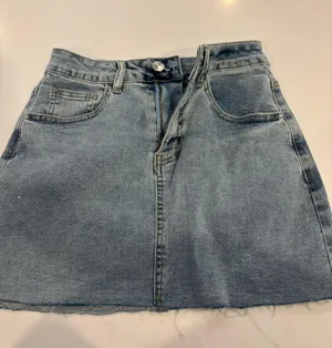Jean skirt Blue Size XS thumbnail 2