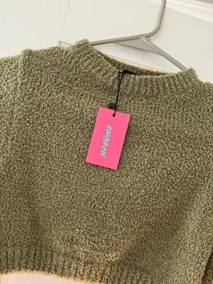 Edikted cropped sweater thumbnail 4