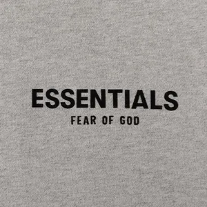 Fear Of God Essentials Dark Oatmeal Pullover Hoodie Size Xl thumbnail 4