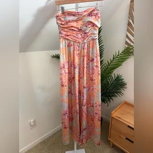 AMUR Kallia Jumpsuit size 8‎ Orange thumbnail 4