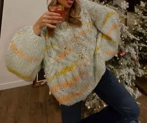 Anthropologie Jojo Cable Knit Sweater thumbnail 2