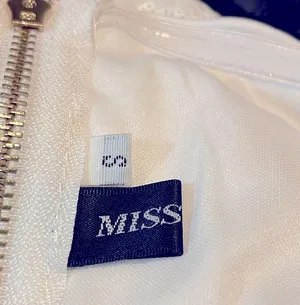 Gorgeous White Strapless Sequin Gown thumbnail 11