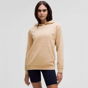 LULULEMON All Yours Hoodie Sweatshirt *French Terry in Beech Wood Size 8 NWT thumbnail 8