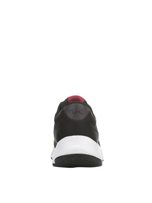 NWT Ryka PodFlow Retro Mesh Walking Shoes Low Top Lace-Up J5714M1 Black 9W thumbnail 3