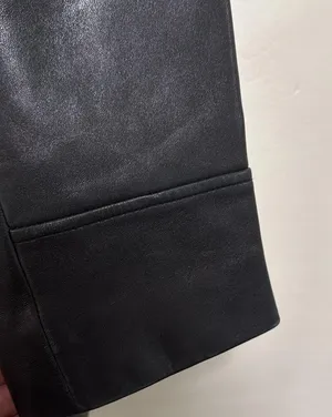111 STATE woman plus size 1X leather jacket black thumbnail 7