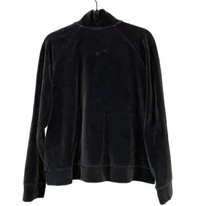Vintage GAP Velour Zip‎ Jacket Brown XL Stretch Y2K Track Style thumbnail 2
