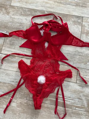 Victoria’s Secret Red Lingerie thumbnail 6