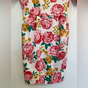 ASOS DESIGN Wiggle Mini Dress Floral Print NWT | Bright Summer Dress thumbnail 6