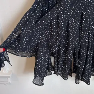 MSK Strapless Polka Dot Dress Black Size M thumbnail 2