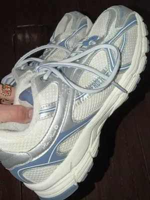 Mercer the re run Blue & White Women's chunky dad Sneakers size 40 or 8 thumbnail 1