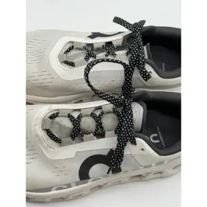 On Cloudmonster Running Shoes Women Size 7.5 White Grey CloudTec Sneakers thumbnail 5