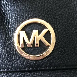 Michael Kors Black Shoulder Bag with Gold Accents thumbnail 2
