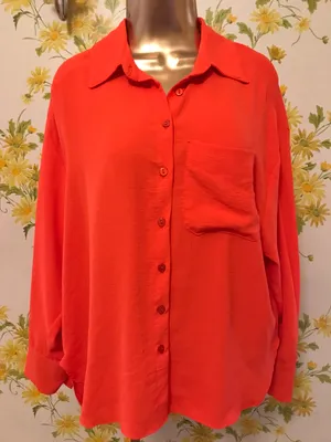 NWOT 2 Piece orange Outfit Shorts set size M thumbnail 5