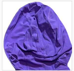 Lululemon Women's Half-Zip Athletic Pullover Hoodie in Purple and Blue thumbnail 4