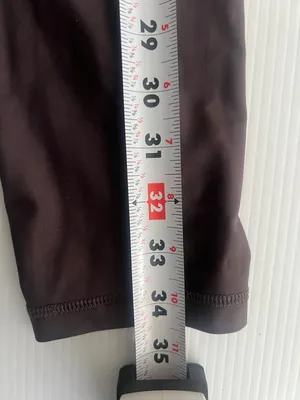 aerie High-Waist Brown Leggings thumbnail 4