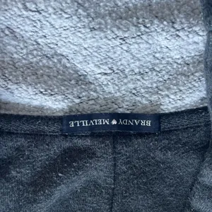 Grey Brandy Melville Zip-Up Cropped thumbnail 2